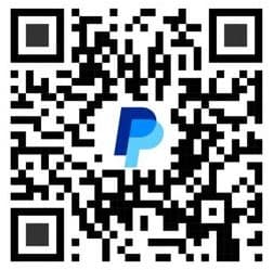 Código QR de PayPal para donaciones